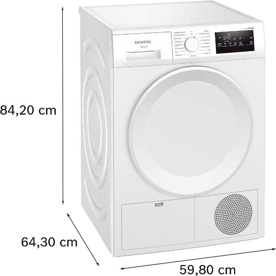 Siemens WT43H00ENL iQ300 Warmtepompdroger 13