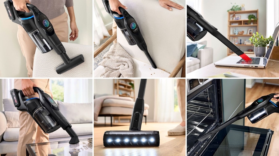 BOSCH BXS1041BQC Unlimited 10 EXCLUSIV Steelstofzuiger - Zwart 11