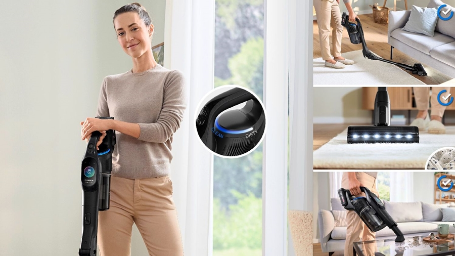 BOSCH BXS1041BQC Unlimited 10 EXCLUSIV Steelstofzuiger - Zwart 12