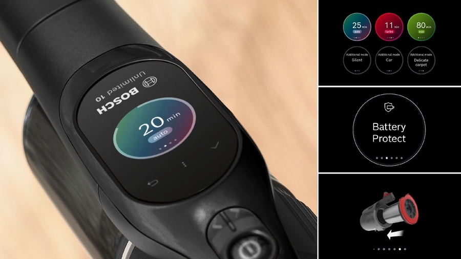 BOSCH BXS1041BQC Unlimited 10 EXCLUSIV Steelstofzuiger - Zwart 14