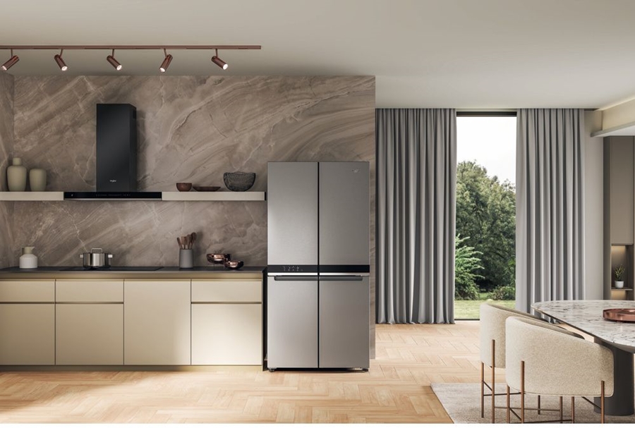 Whirlpool WQ9 U3L EF Side-by-Side Koel-vriescombinatie - RVS 5