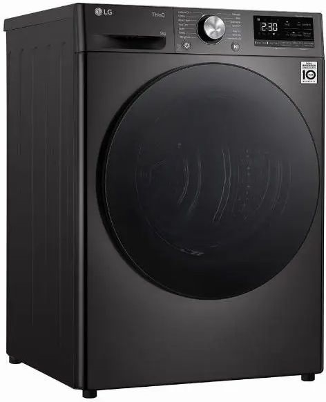 LG RH90V9ZVEN Warmtepompdroger - Zwart 3