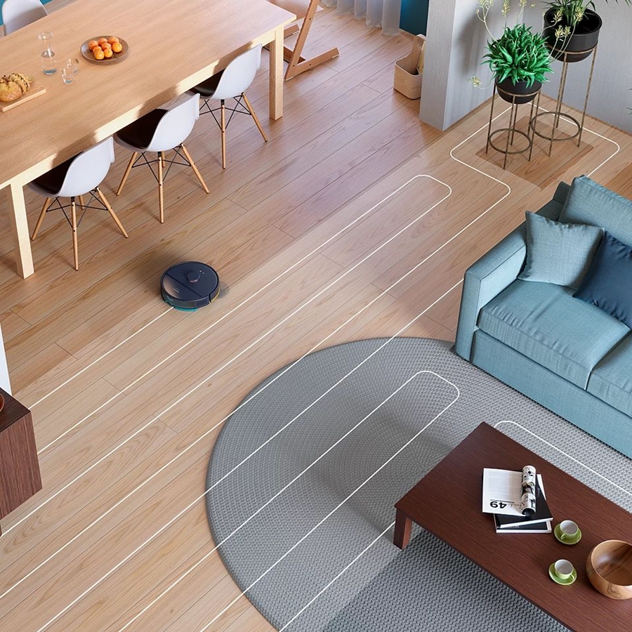 Philips XU2000/10 Robotstofzuiger met Dweilfunctie - Blauw 7