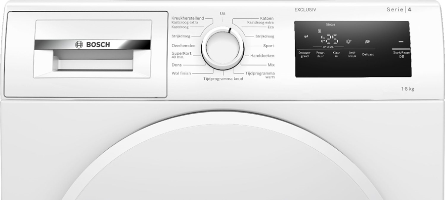 BOSCH WTH8300MNL Serie 4 EXCLUSIV Warmtepompdroger 6