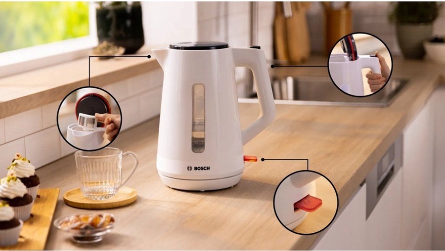 BOSCH TWK2M161 Waterkoker - Wit 2