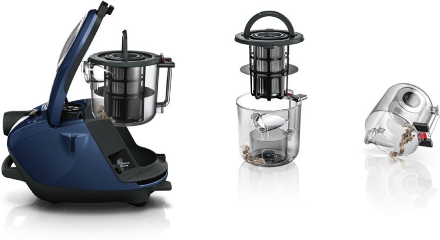 BOSCH BGS7RCL Serie 8 ProSilence Stofzuiger zonder Zak - Blauw 3