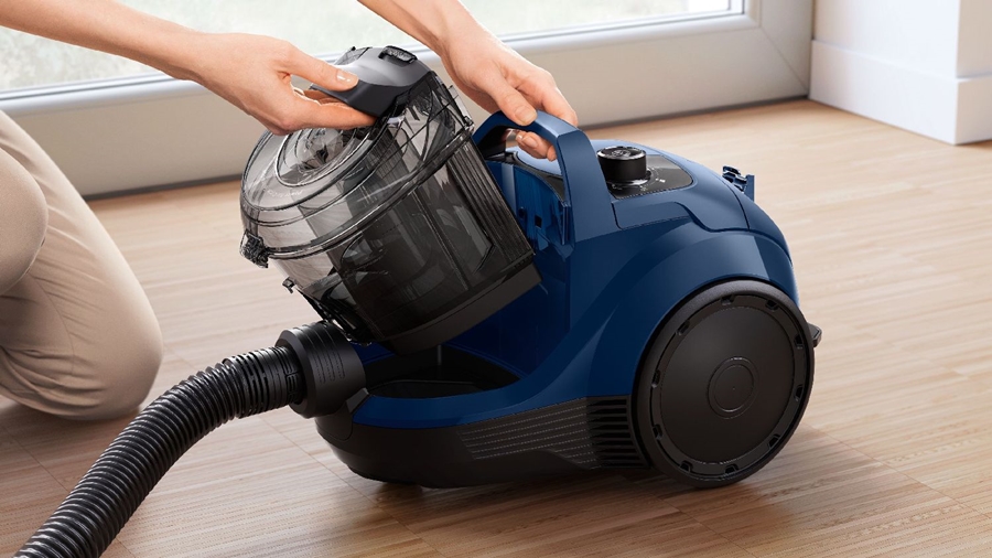 BOSCH BGS21X320 Serie 4 Stofzuiger Zonder Zak - Blauw 6