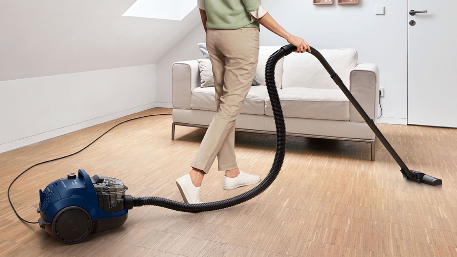 BOSCH BGS21X320 Serie 4 Stofzuiger Zonder Zak - Blauw 9