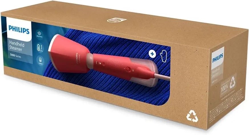 Philips STH5020/40 Handstomer - Kledingstomer Coral - Koraal 7