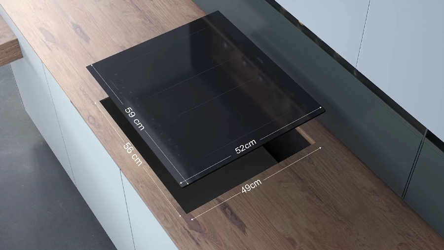 ETNA KIF562ZT Inbouw Inductiekookplaat met Dubbele Flexzones en Sliderbediening - 59 cm  8