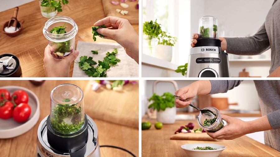 BOSCH MMB6177S Serie 4 VitaPower Blender - Zilver 11
