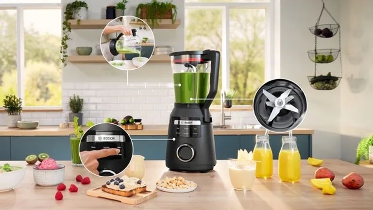 BOSCH MMB6654B Serie 6 VitaPower Blender - Zwart 3