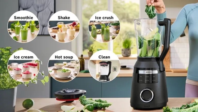 BOSCH MMB6654B Serie 6 VitaPower Blender - Zwart 6