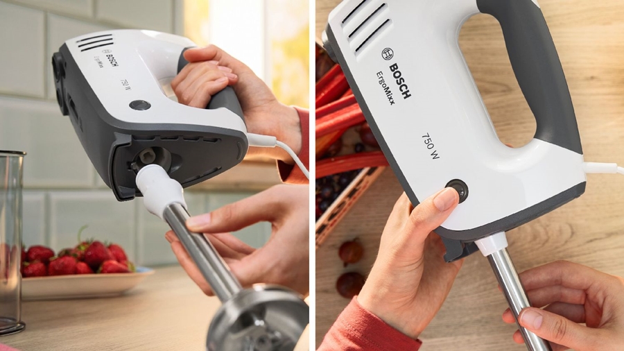 BOSCH MFQ37470 ErgoMixx Handmixer - Grijs 7