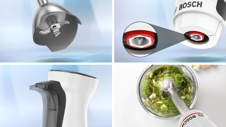 BOSCH MSM4W210 Serie 4 ErgoMaster Staafmixer - Wit / Donkergrijs 8