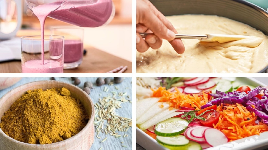 BOSCH MCM3501M MultiTalent 3 Food Processor - RVS / Zwart 11