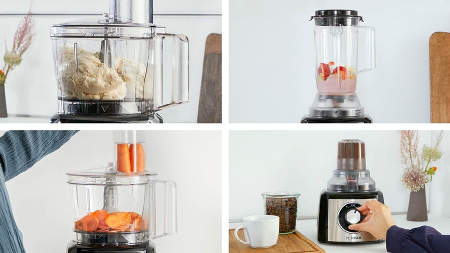 BOSCH MCM3501M MultiTalent 3 Food Processor - RVS / Zwart 15