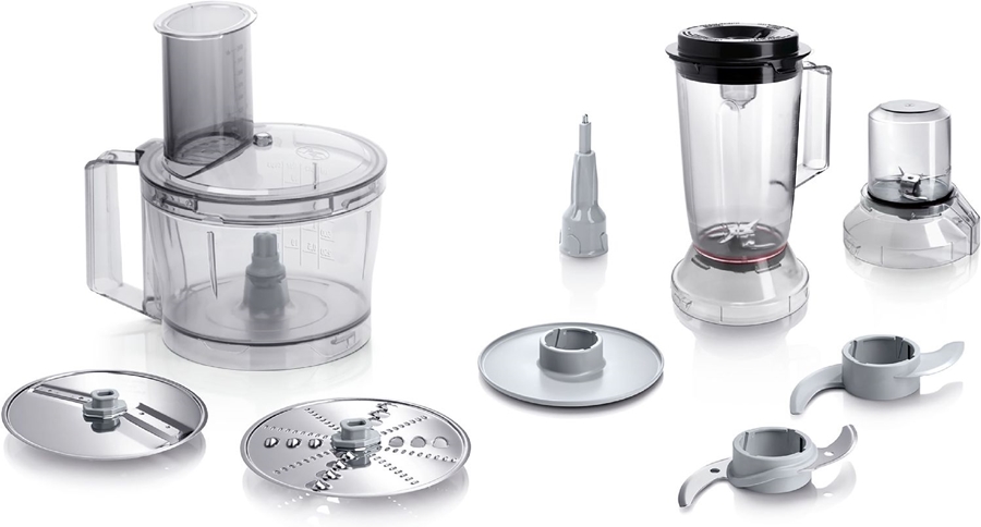 BOSCH MCM3501M MultiTalent 3 Food Processor - RVS / Zwart 2