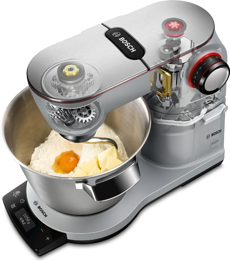 BOSCH MUM9BX5S22 Serie 8 OptiMum Keukenmachine met Weegschaal en Timer - Zilver 24