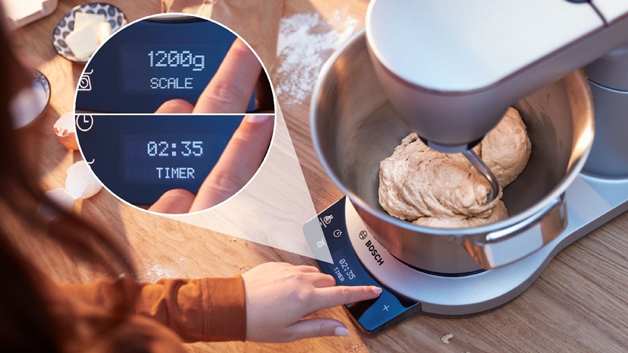 BOSCH MUM9BX5S22 Serie 8 OptiMum Keukenmachine met Weegschaal en Timer - Zilver 6