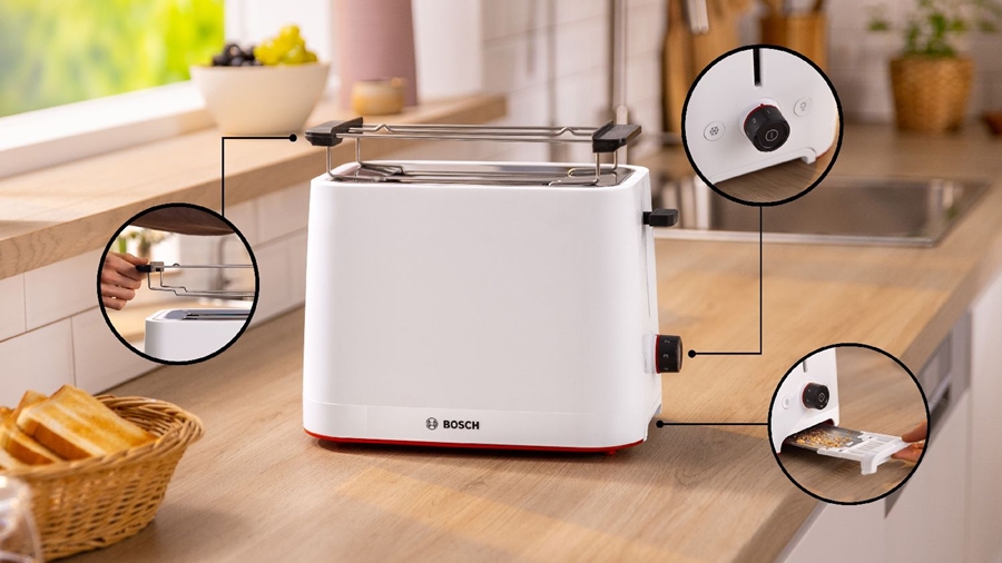 BOSCH TAT3M121 MyMoment Broodrooster - Wit 5