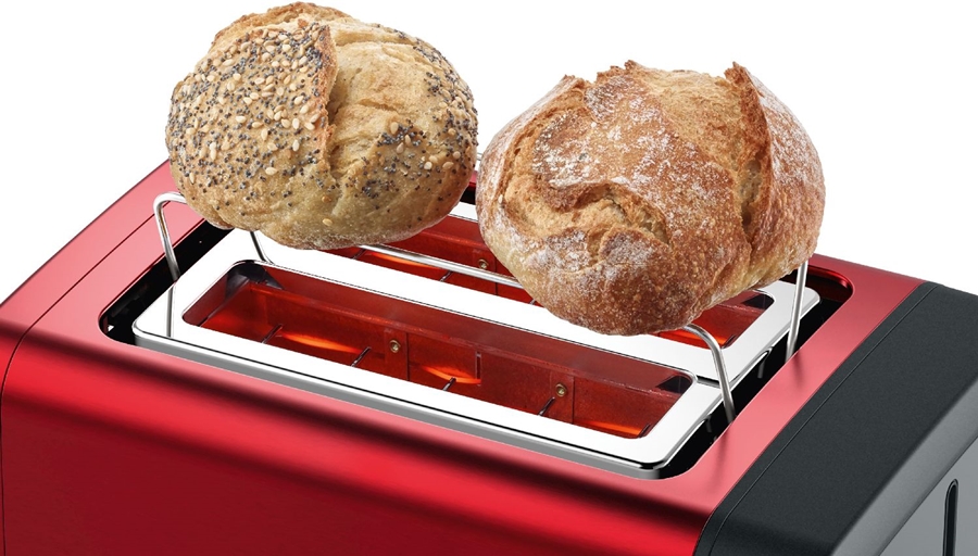 BOSCH TAT4P424 DesignLine Broodrooster - Rood 3