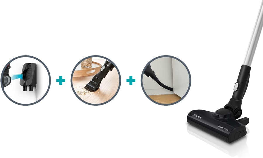 BOSCH BBS611BSC Serie 6 Unlimited Steelstofzuiger - Zwart 2