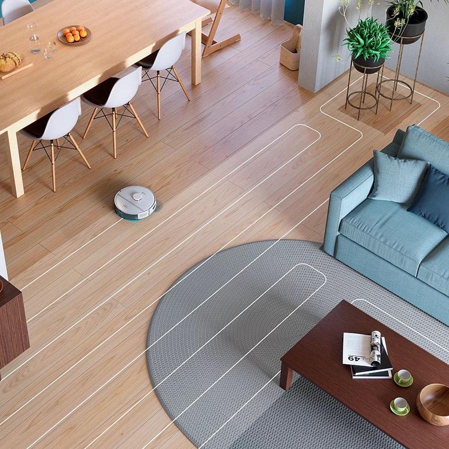 Philips XU2100/20 Robotstofzuiger met Dweilfunctie - Arctic White  5