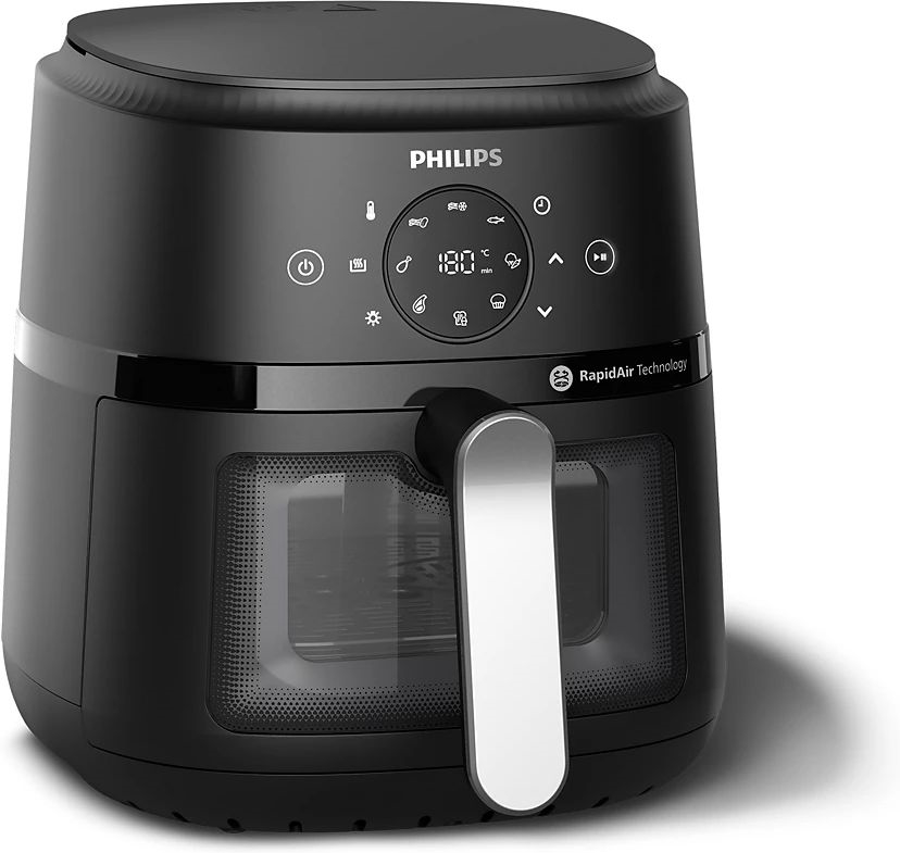 Philips NA221/00 2000 Serie Airfryer - Heteluchtfriteuse - Zilver 2