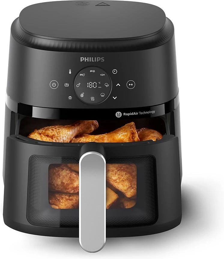 Philips NA221/00 2000 Serie Airfryer - Heteluchtfriteuse - Zilver 3