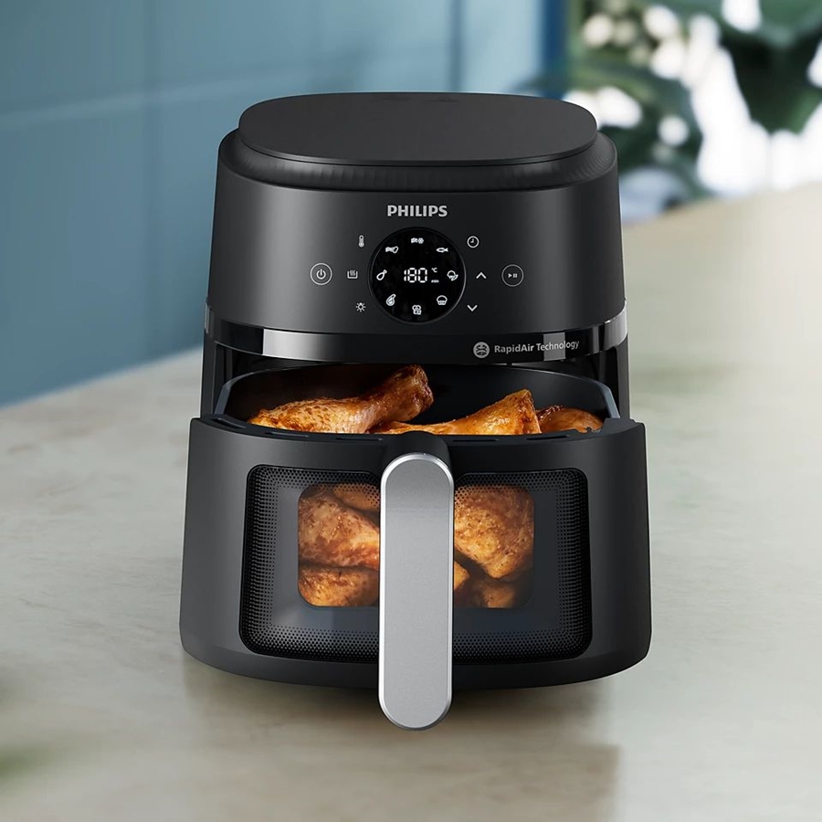 Philips NA221/00 2000 Serie Airfryer - Heteluchtfriteuse - Zilver 4