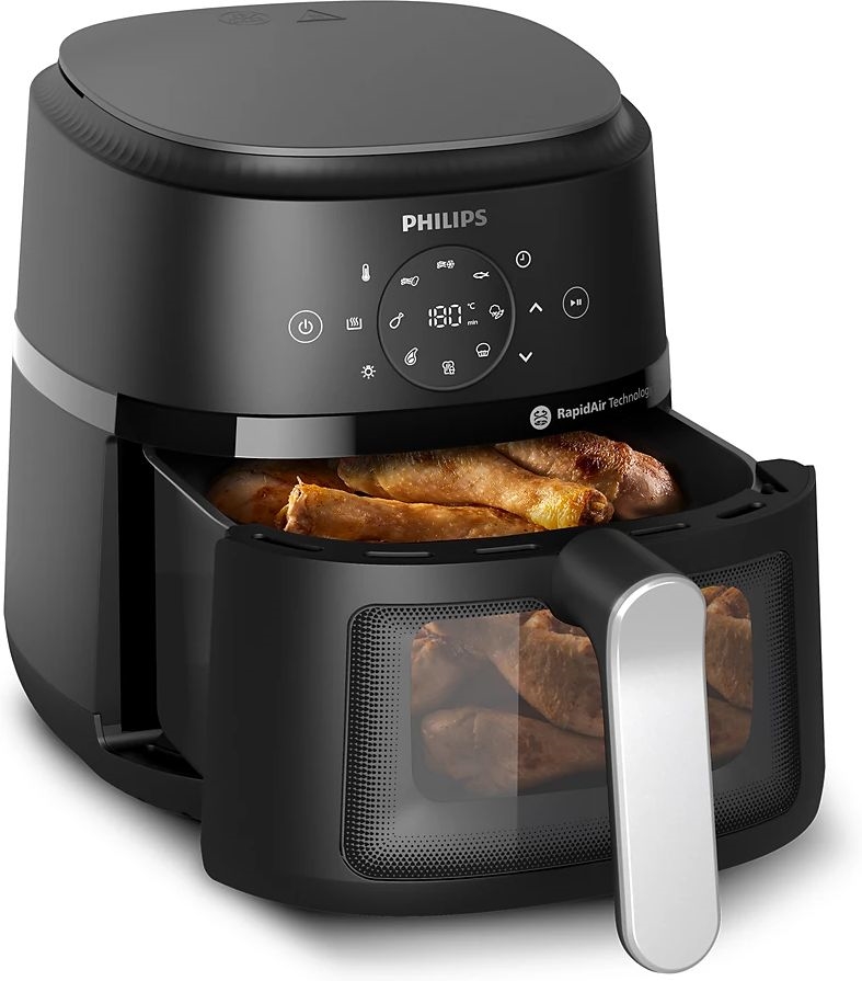 Philips NA221/00 2000 Serie Airfryer - Heteluchtfriteuse - Zilver 6