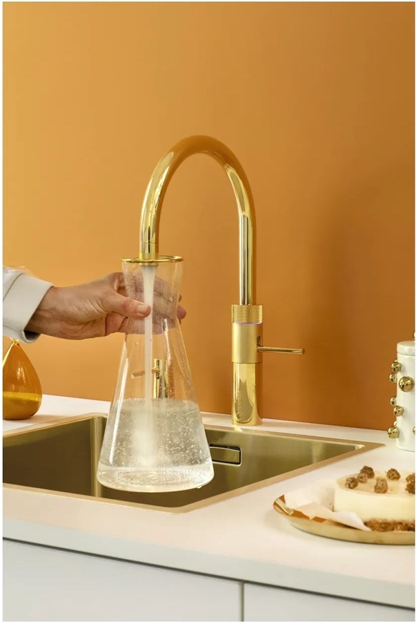 Quooker KFRGLD Keukenmengkraan Fusion Round - Goud - Losse Kraan 3