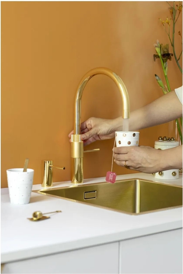 Quooker KFRGLD Keukenmengkraan Fusion Round - Goud - Losse Kraan 4