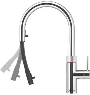 Quooker KXCHR Keukenmengkraan Flex Round - Chroom - Losse Kraan 2