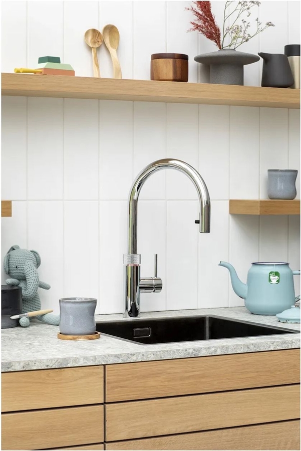 Quooker KXCHR Keukenmengkraan Flex Round - Chroom - Losse Kraan 4