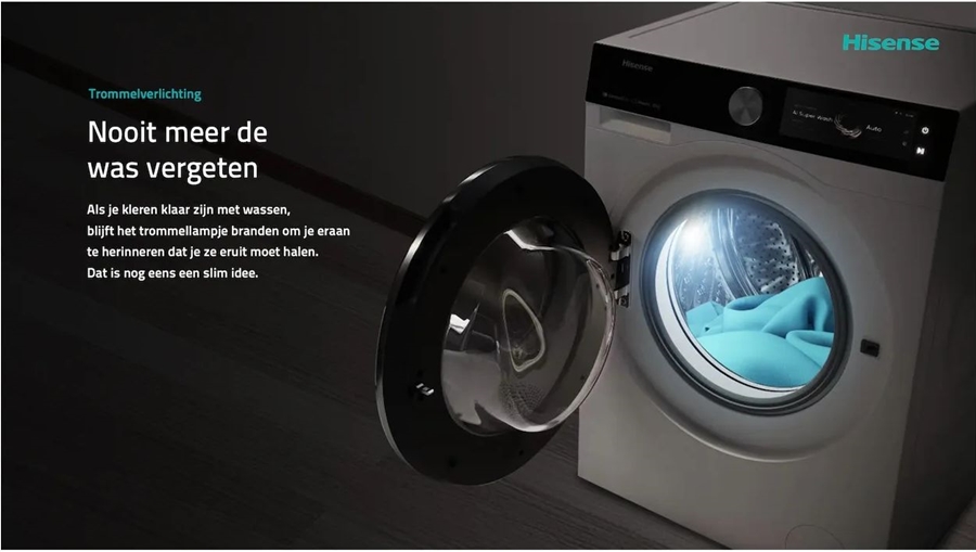 Hisense WF7S1247BB Wasmachine 10