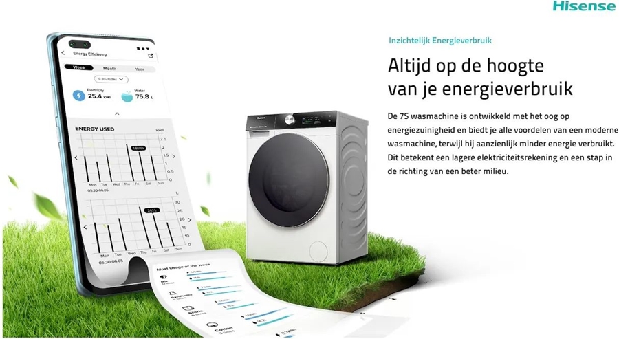 Hisense WF7S1247BB Wasmachine 17