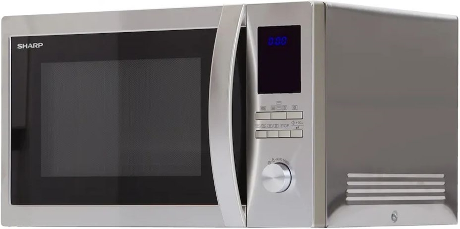 Sharp R922STWE Combimagnetron - Zilver 3