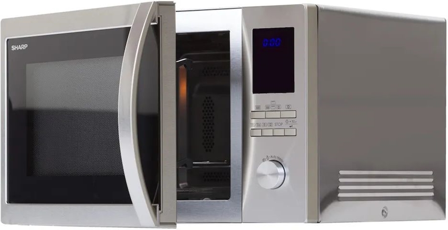 Sharp R922STWE Combimagnetron - Zilver 4
