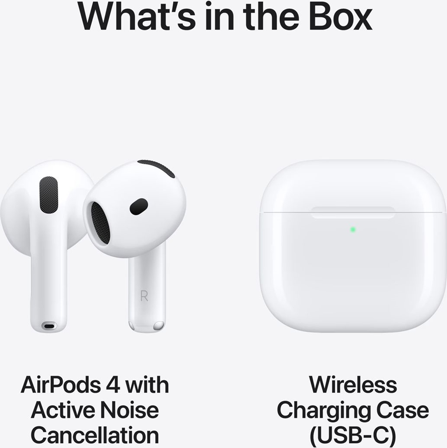 Apple AirPods 4 met actieve ruisonderdrukking 4