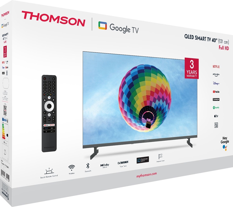 Thomson Google TV QLED 40QG4S14  8