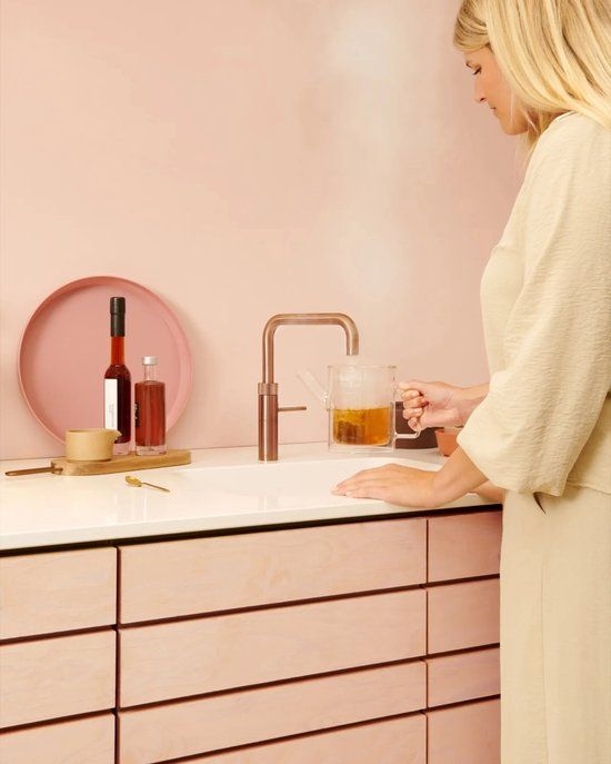 Quooker Fusion Square - messing platina 3