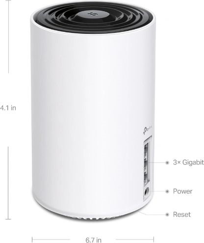 TP-Link Deco XE75 Tri-band Mesh WiFi-systeem (2-pack)  3