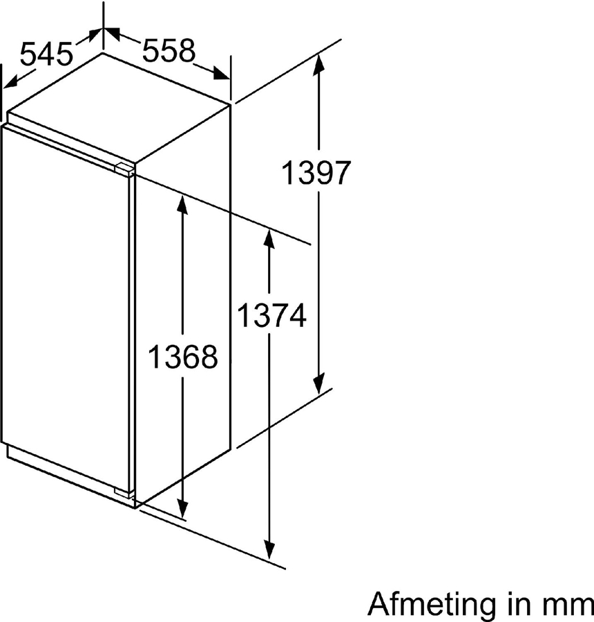 BOSCH KIF51AFE0 Serie 8 Inbouw Koelkast 14