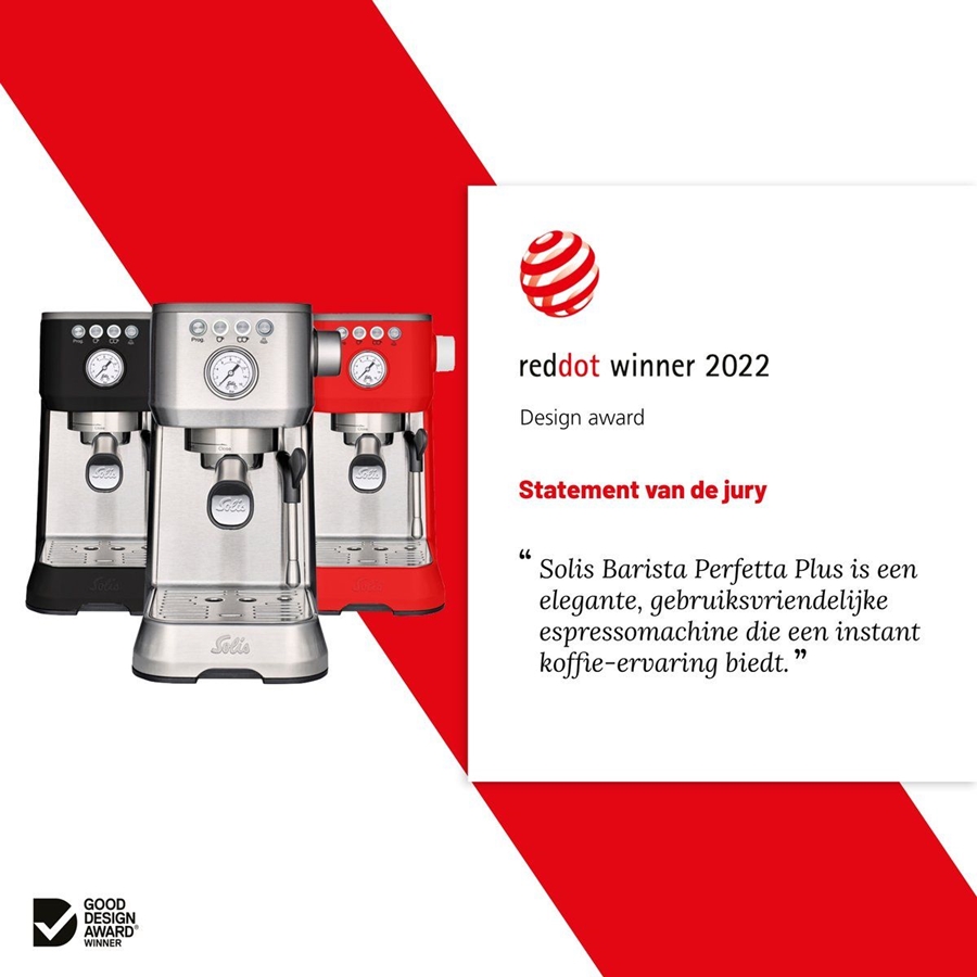 Solis 1170 Barista Perfetta Plus V2 Pistonmachine - Espressomachine  12