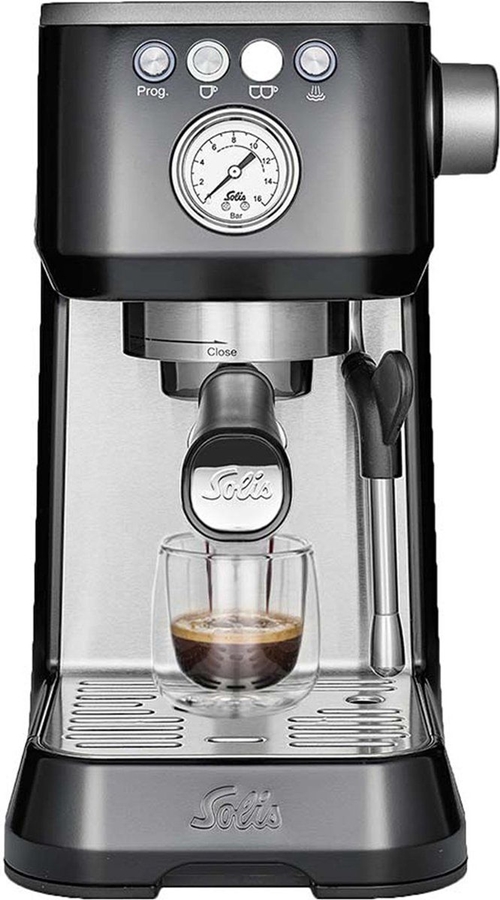 Solis 1170 Barista Perfetta Plus V2 Pistonmachine - Espressomachine - Zwart  1