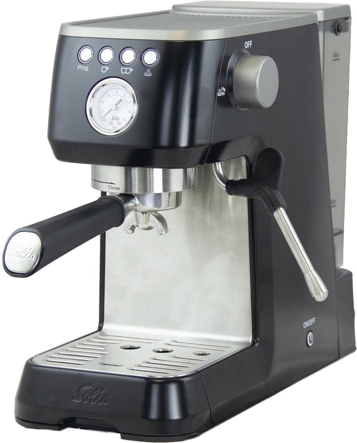 Solis 1170 Barista Perfetta Plus V2 Pistonmachine - Espressomachine - Zwart  2