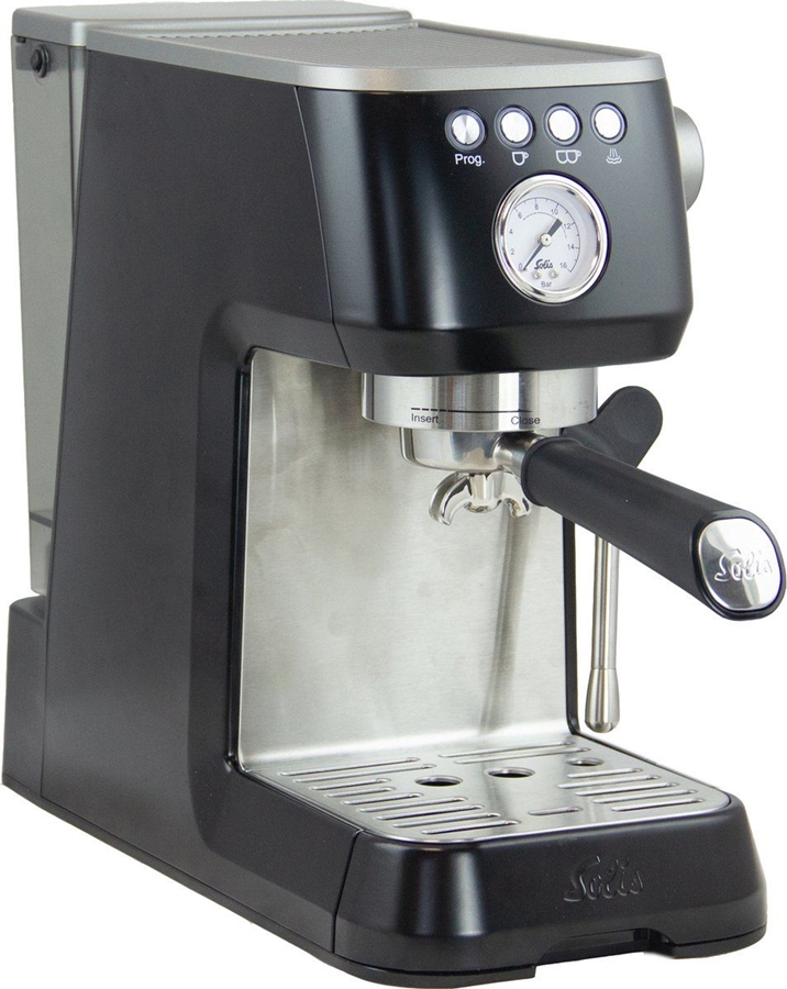 Solis 1170 Barista Perfetta Plus V2 Pistonmachine - Espressomachine - Zwart  3