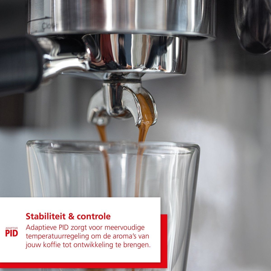 Solis 1019 Grind & Infuse Perfetta Pistonmachine - Espressomachine  - RVS 15